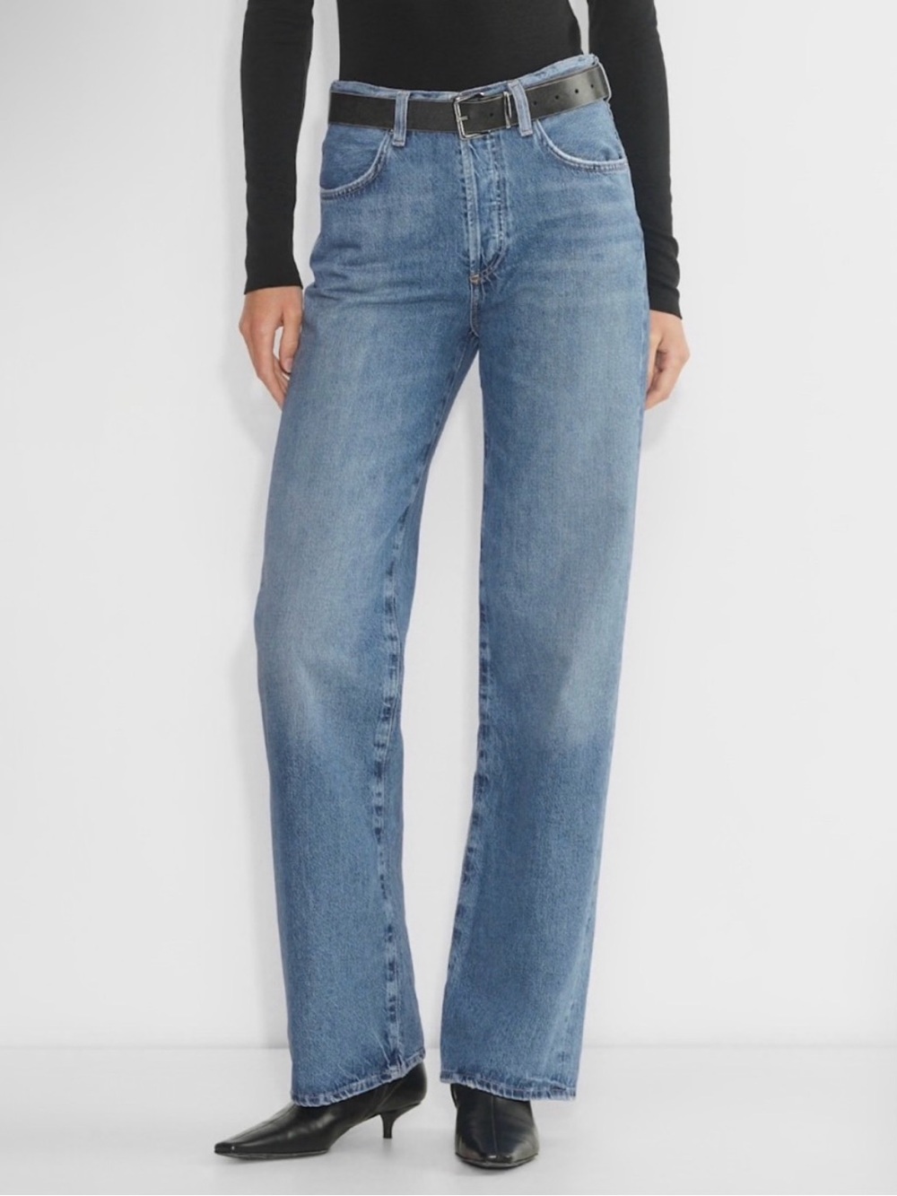 Citizens of Humanity Annina Premium Vintage High-Rise Straight Leg Jeans